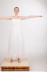 Whole Body T poses Casual Dress Studio photo references